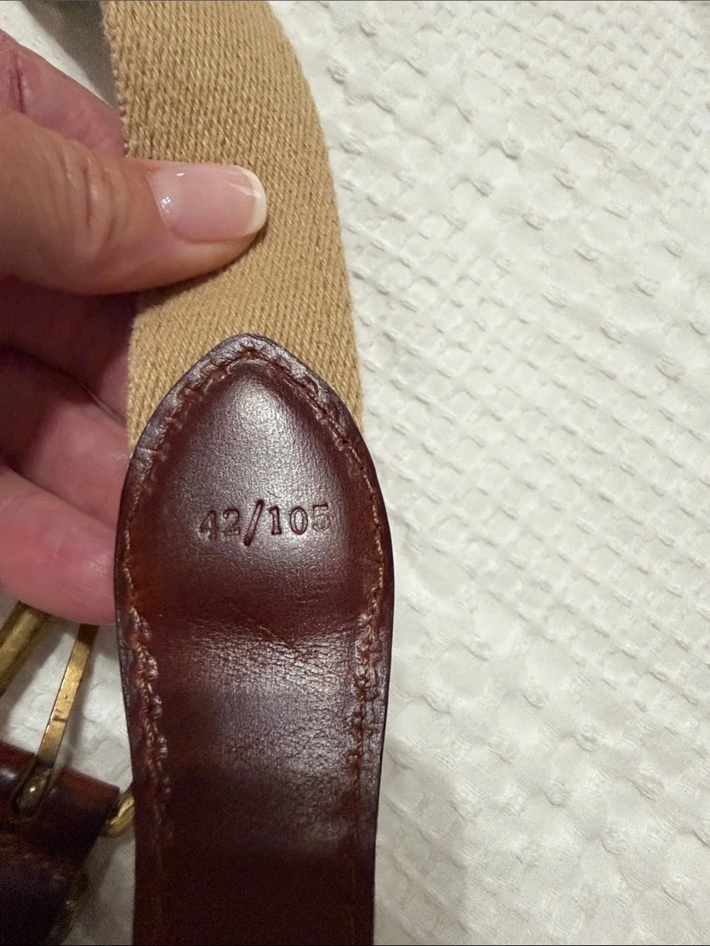 Masters green woven